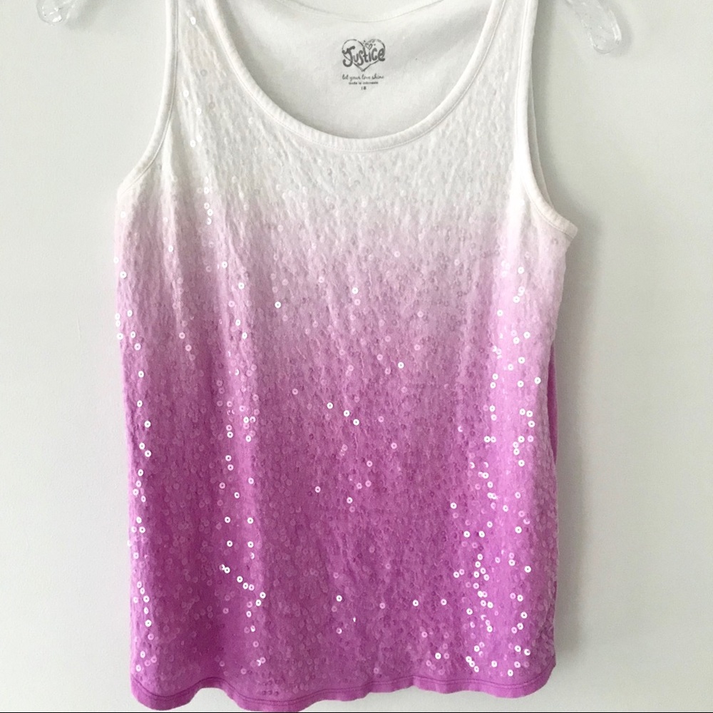 Justice tank top